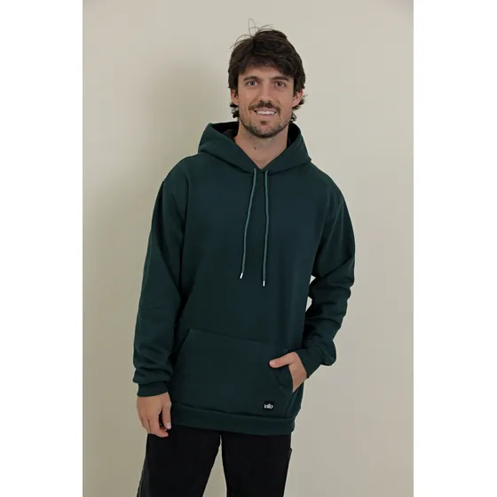 Buzo Canguro Viste Vilo Oversize Liso Frisado