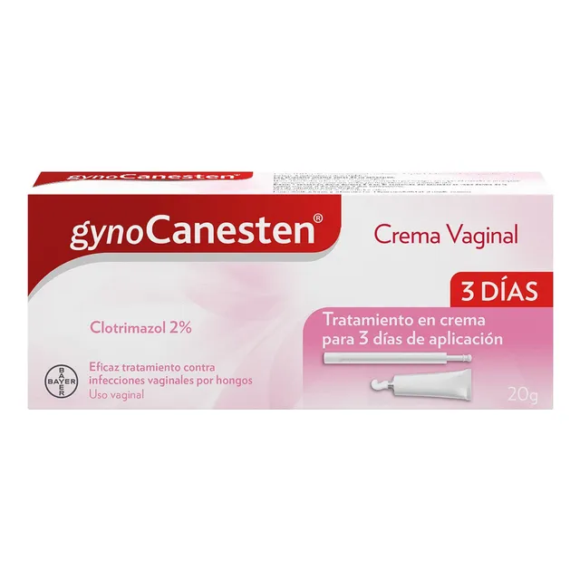 Gynocanesten Crema Vaginal Clorimazol 2% 20 G
