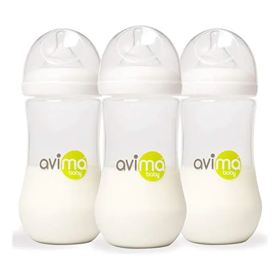 Avima 12 Oz Botellas De Bebé Anti-colico, Bpa Gratis, 89drs