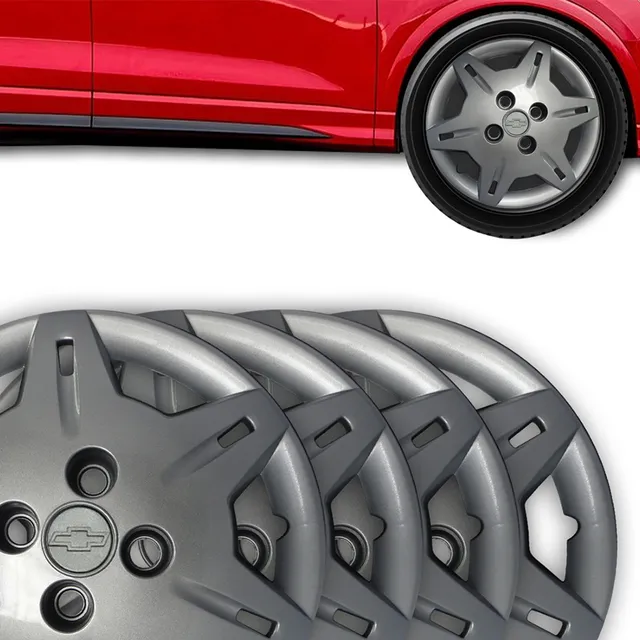 Juego 4 Tazas De Rueda Chevrolet Corsa 2 2002 A 2011 Rod 13