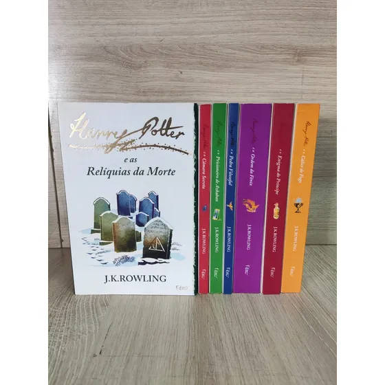 Coleção O Mundo Mágico De Harry Potter 7 Volumes 