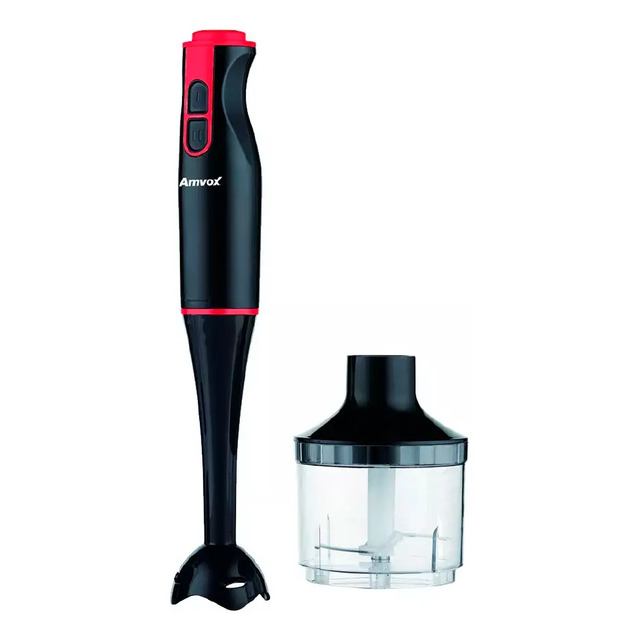 Mixer Apr 400 Lâmina De Aço 2 Velocidade 400w Amvox Cor Preto 127v