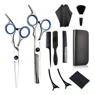 Tijeras Para Cortar Cabello De Barbero [rofesionales, 11 Pzs Tijeras Para Cortar Cabello De Barbero [rofesionales, 11 Pzs