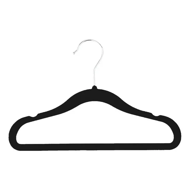 Pack X 10 Unid Perchas Terciopelo Bebe Percha Pequeña