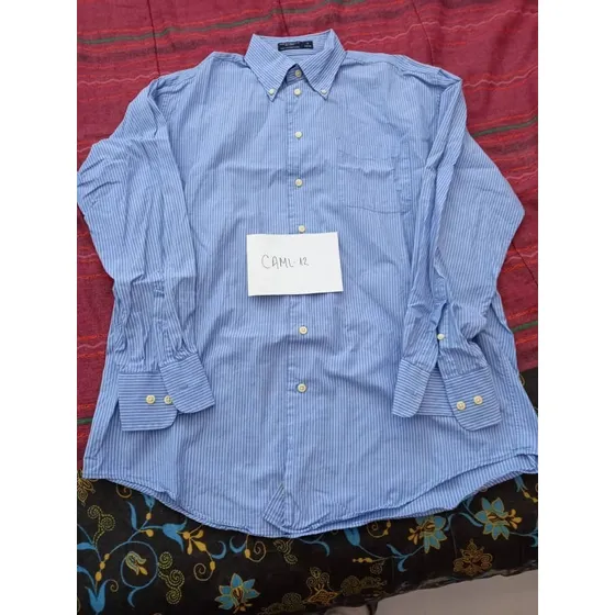 Camisa Manga Larga - Nautica - Tallas  34 / 35  Caml-12
