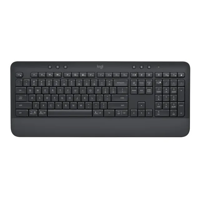 Teclado Inalambrico Logitech Signature K650 Ergonomico Bluetooth Grafito