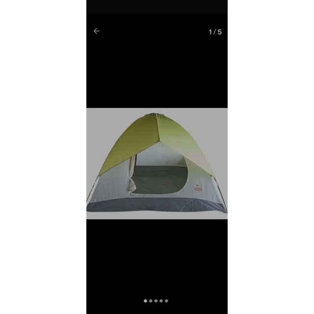 Carpa Coleman Lite Para 6 Personas Usada Perfecto Estado.