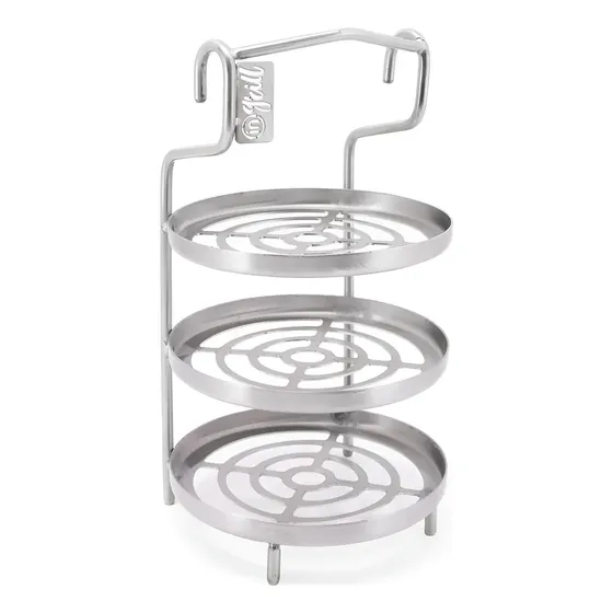 Rack De Hamburguesas/postre Para Barril Ahumador Asador Mini