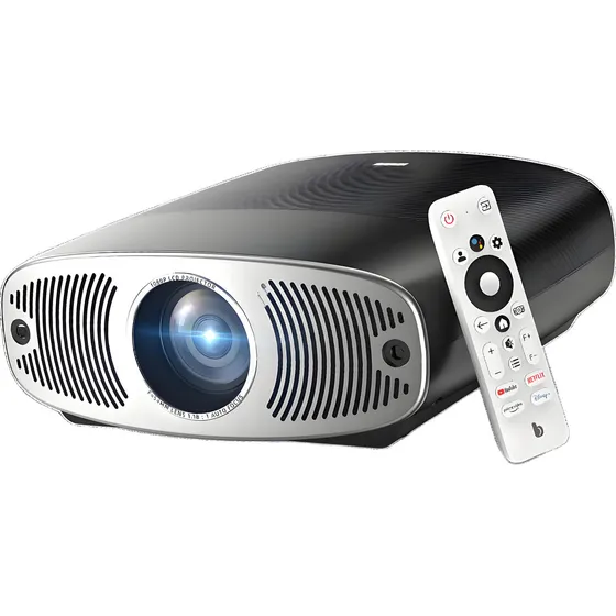 Projetor Android + Google Tv 4k Oficial Netflix Lulu Disney+