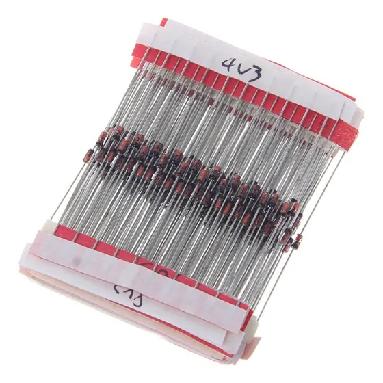 Kit Variado De Diodo Zener De 270 Unidades 24v33v 27 Valores