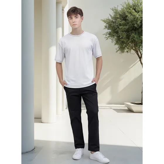 Pantalon Chino Gabardina Hombre Vestir Varios Colores