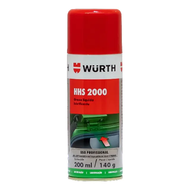 Hhs2000 Wurth - Graxa Liquida Lubrificante Hhs 2000 Wurth