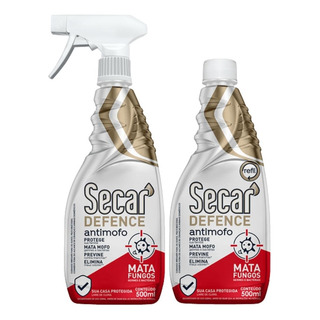Combo Anti Mofo Secar Defence Ap.500ml+ Refil 500ml Antimofo Combo Anti Mofo Secar Defence Ap.500ml+ Refil 500ml Antimofo