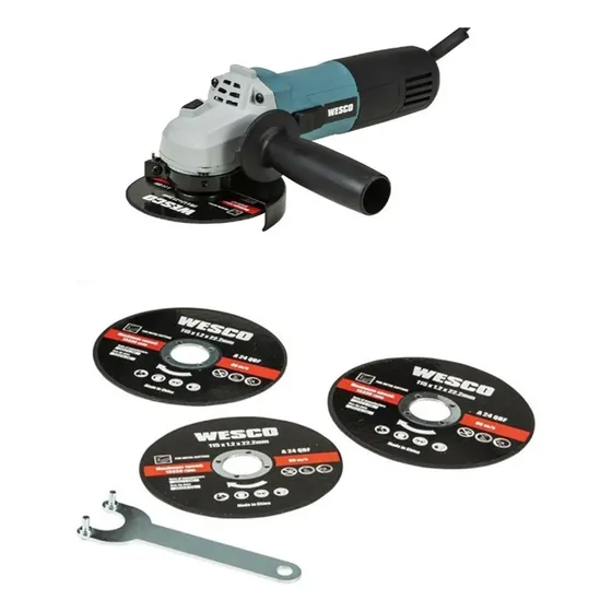 Esmerilhadeira Angular 4 1/2 720w 12000rpm Ws4751 Wesco 127V