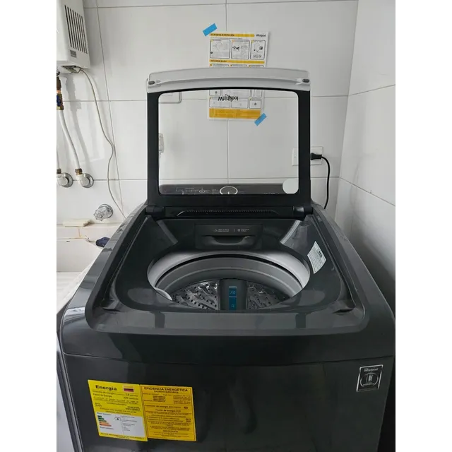 Lavadora Whirlpool Carga Superior 15 Kilos Wwg15bshla Gris