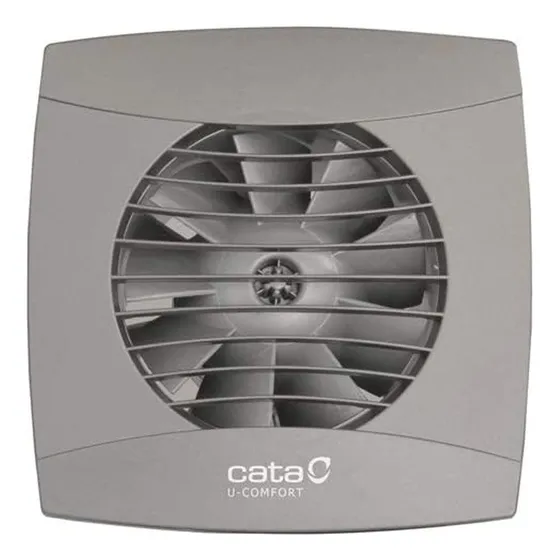 Extractor De Baño Uc-10 Std. Silver Diám Salida 100mm Cata