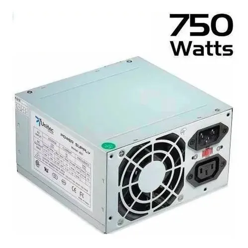 Fuente De Poder Pc Atx-750w 24 Pines