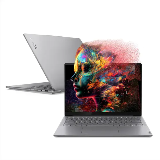 Notebook Lenovo Yoga Slim 7i Intel Core Ultra 5 125H 16gb RAM 512gb SSD Windows 11 Home Tela 14" 83GM0003BR