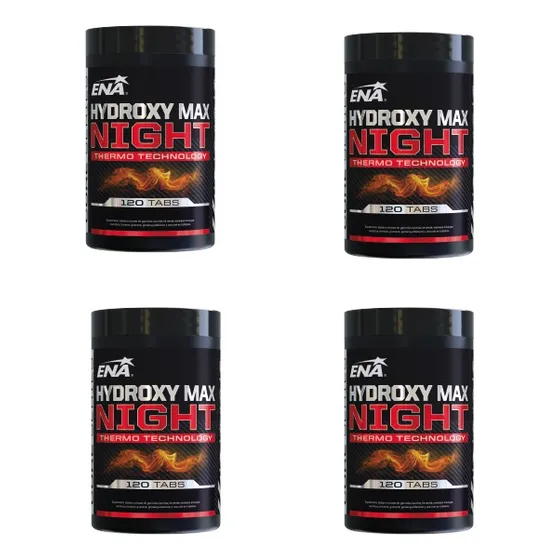 4 Hydroxy Max X120 Tabs Ena Quemador Termogenico