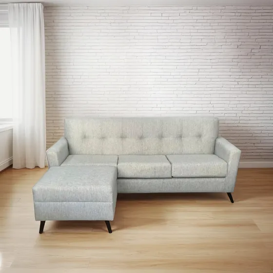 Sillon Camastro Escandinavo 3 Cuerpos Vintage Paris