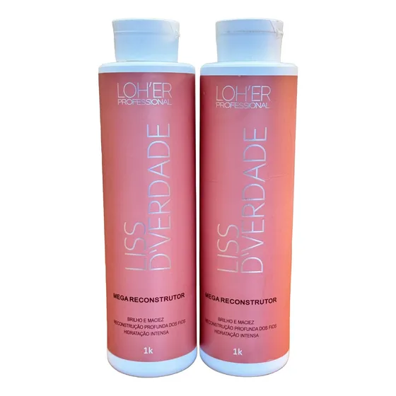 Kit 2 Semi Definitiva Liss D Verdade Sem Formol