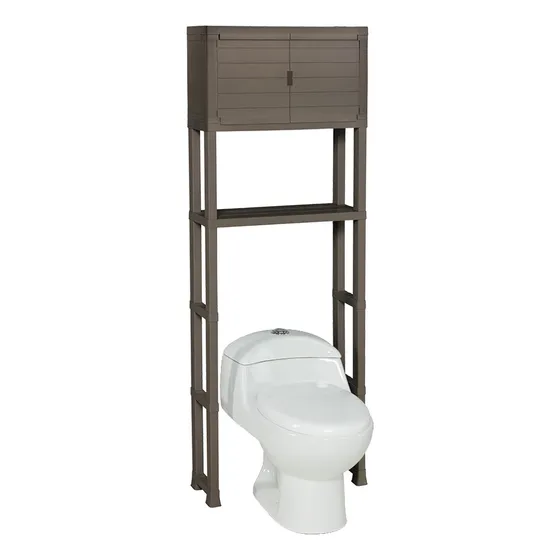 Estante Organizador De Baño Con Puertas