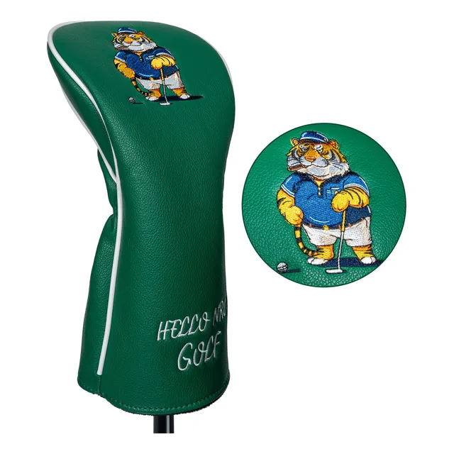 Funda Para Cabeza Golf Tiger Madera E Hibrido Calle 3