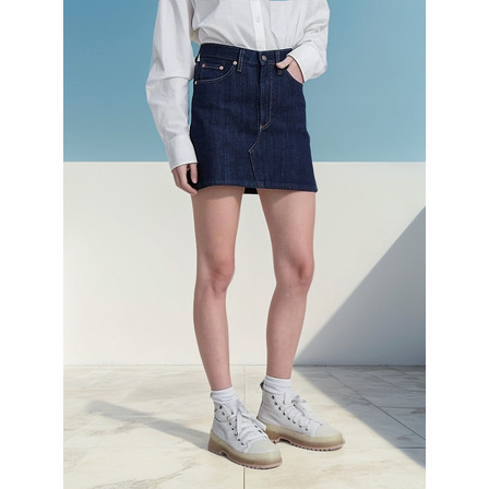 Falda Jean Levi's Deconstructed Skirt Rinse Falda Jean Levi's Deconstructed Skirt Rinse