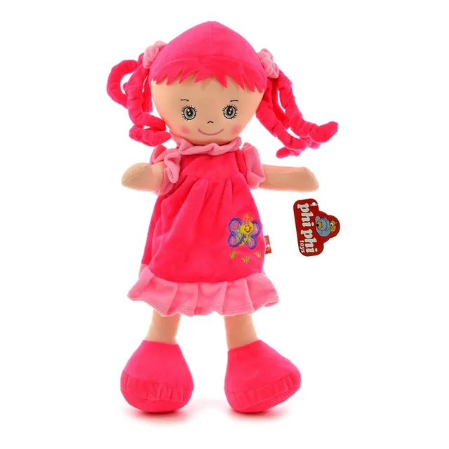 Muñeca De Peluche Con Musica 40cm -phi Phi Toys