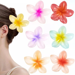 * Pinza For El Pelo De Piraña Con Forma De Flor De Gran * Pinza For El Pelo De Piraña Con Forma De Flor De Gran