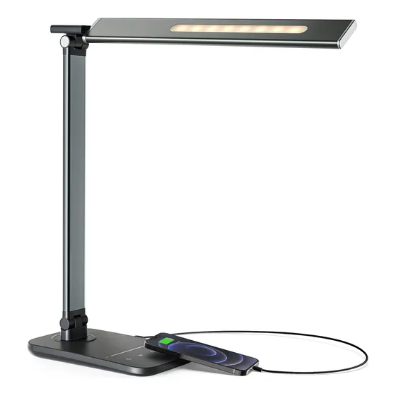 Lampara Escritorio Led Metal Para Oficina Casa Luz 10 5