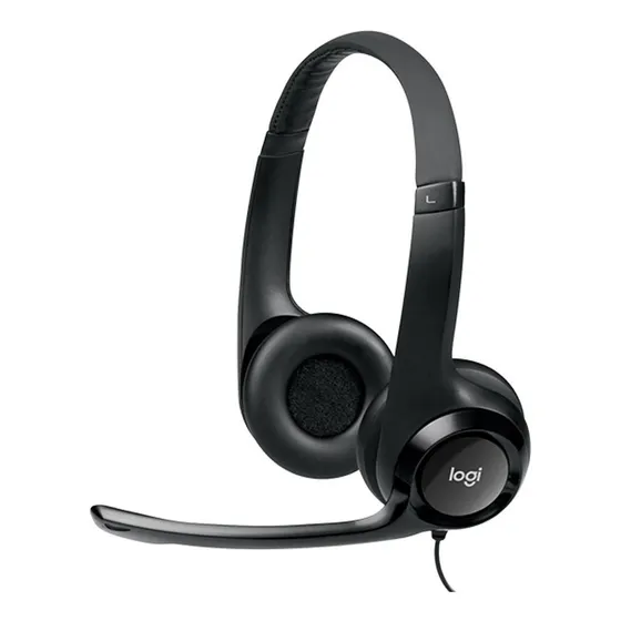 Audífono Con Micrófono Logitech H390 Entrada Usb