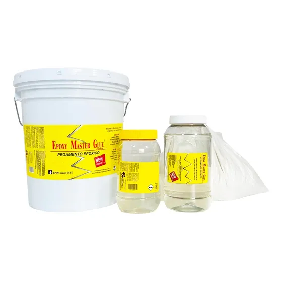 Epoxymasterglue 3.2 Kgs Primer Epoxy Resana Grietas Concreto