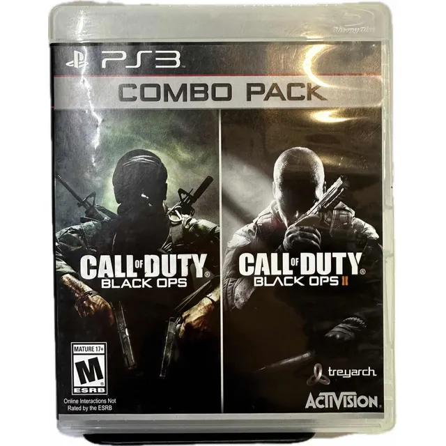 Call Of Duty Black Ops Combo Pack | Play Station 3 Original (Reacondicionado)