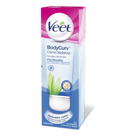 Veet Crema Depilacion Axilas & Bikini Piel Sensible 100 Ml