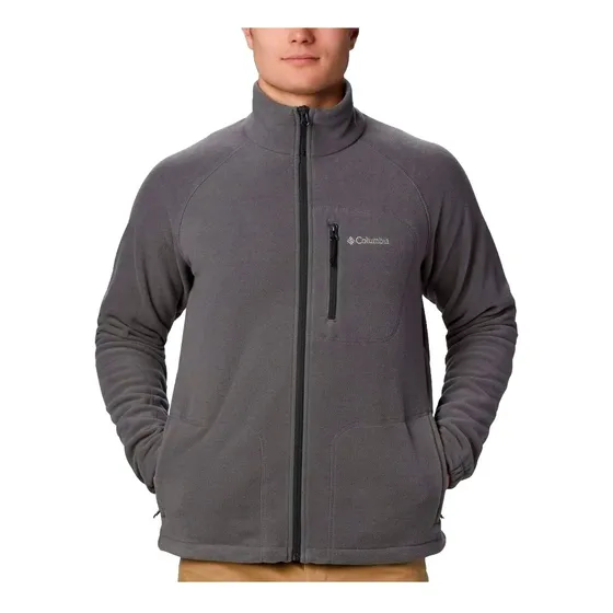 Campera Columbia Outdoor Hombre Polar Fast Trek Gris Cli