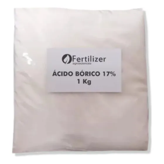 Ácido Bórico Fertilizante Importado 99% Puro - 1kilo Puro