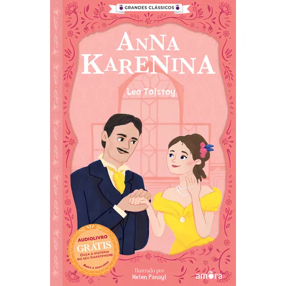 Anna Karenina - Livro + Audiolivro Grátis, De Liev Tolstoi. Editora Amora, Capa Mole Em Português