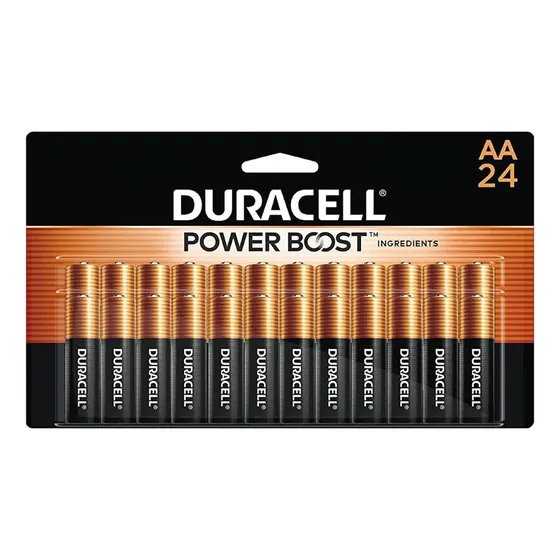 Duracell Aa Alcalina Larga Duración Paquete 24 Pilas