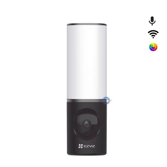 Cámara Ip 4 Mp Wifi Lampara Audio De Dos Vías A Color Ezviz