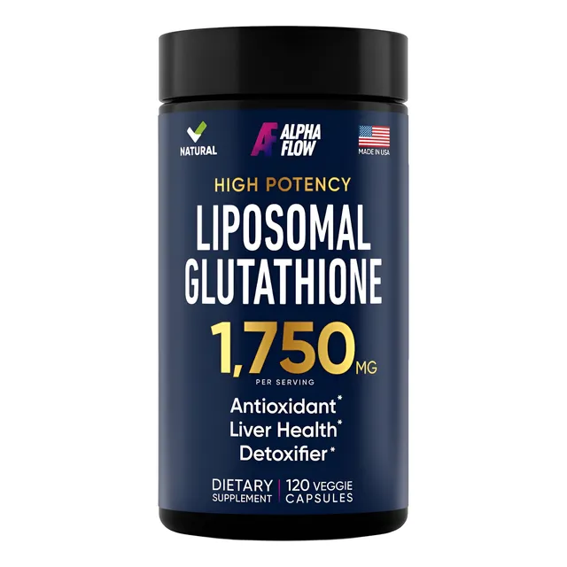 Liposomal Glutatión 1100mg (1750mg X Dosis) 120veg Cápsulas