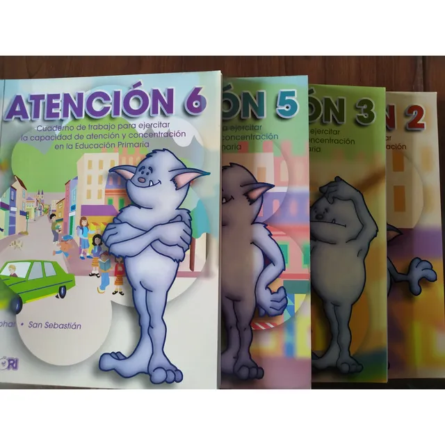 Libro De Atención Nori 2,3,5,6 Mohar -san Sebastián 