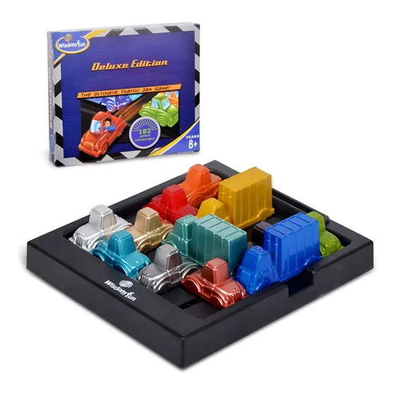Juego Mesa Rush Hour Tráfico Trancón Lógica Rompecabezas