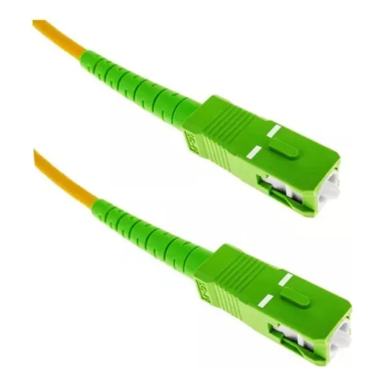 Cable Patch Cord Fibra Optica Sc/apc - Sc/apc De 1 Metro