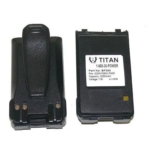 Bateria Bp- Mah Para Transmisor Fm Banda Dual Icom Ic-ta