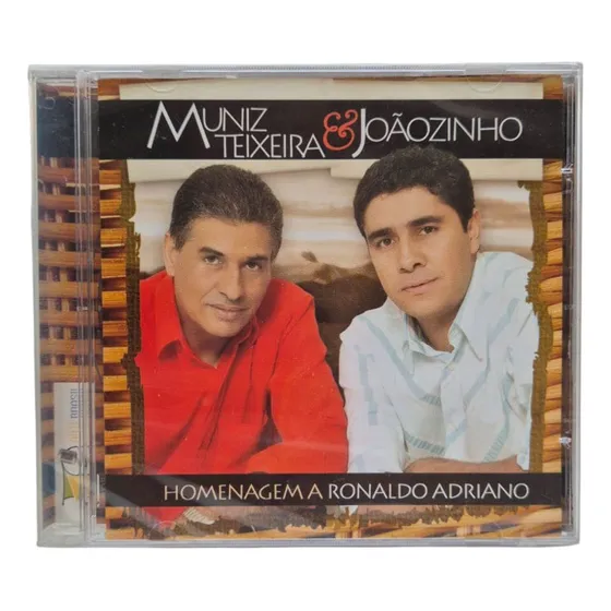 Cd Muniz Teixeira E Joãozinho - Homenagem A Ronaldo Adriano