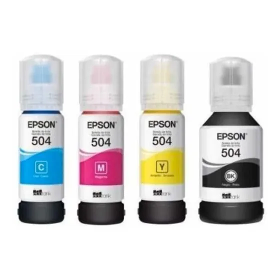 Tinta Epson Original 504 Para L4150-l4160-l6161-l6171 Nuevas