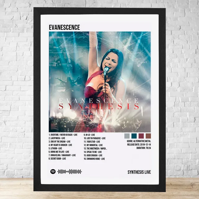 Cuadro Evanescence Synthesis Live 30x40 Cm C860