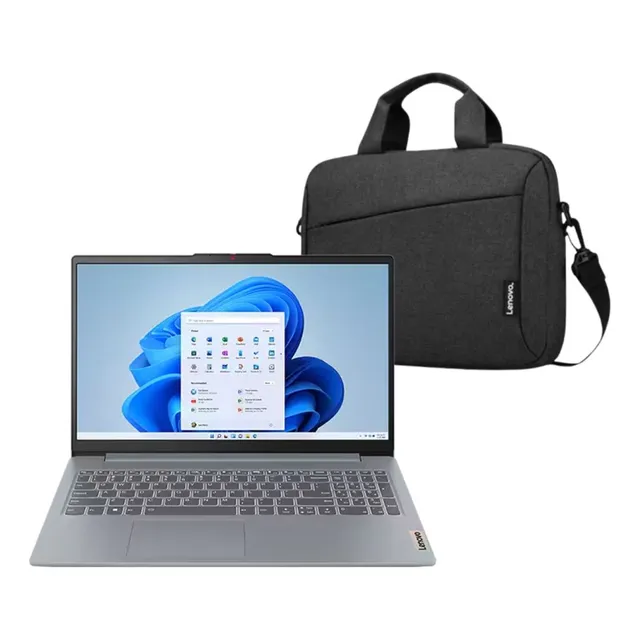 Notebook Lenovo Ip Slim 3 15.6 Fhd 256gb / 8gb Ram R3-7320u W11 Con Maletín Portátil