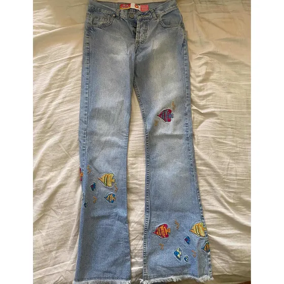 Jeans Niña Importado Talla 24. Usado.